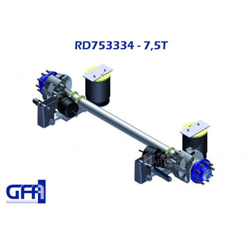 GFA Schijfrem as 7,5T RD753334